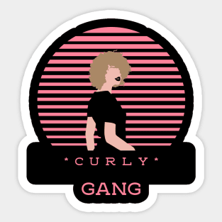 Curly Gang V3 Sticker